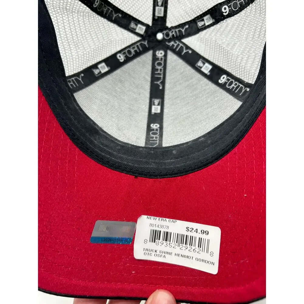 New Era Nascar Jeff Gordon 24 Black Women's Ballcap Hat NWT